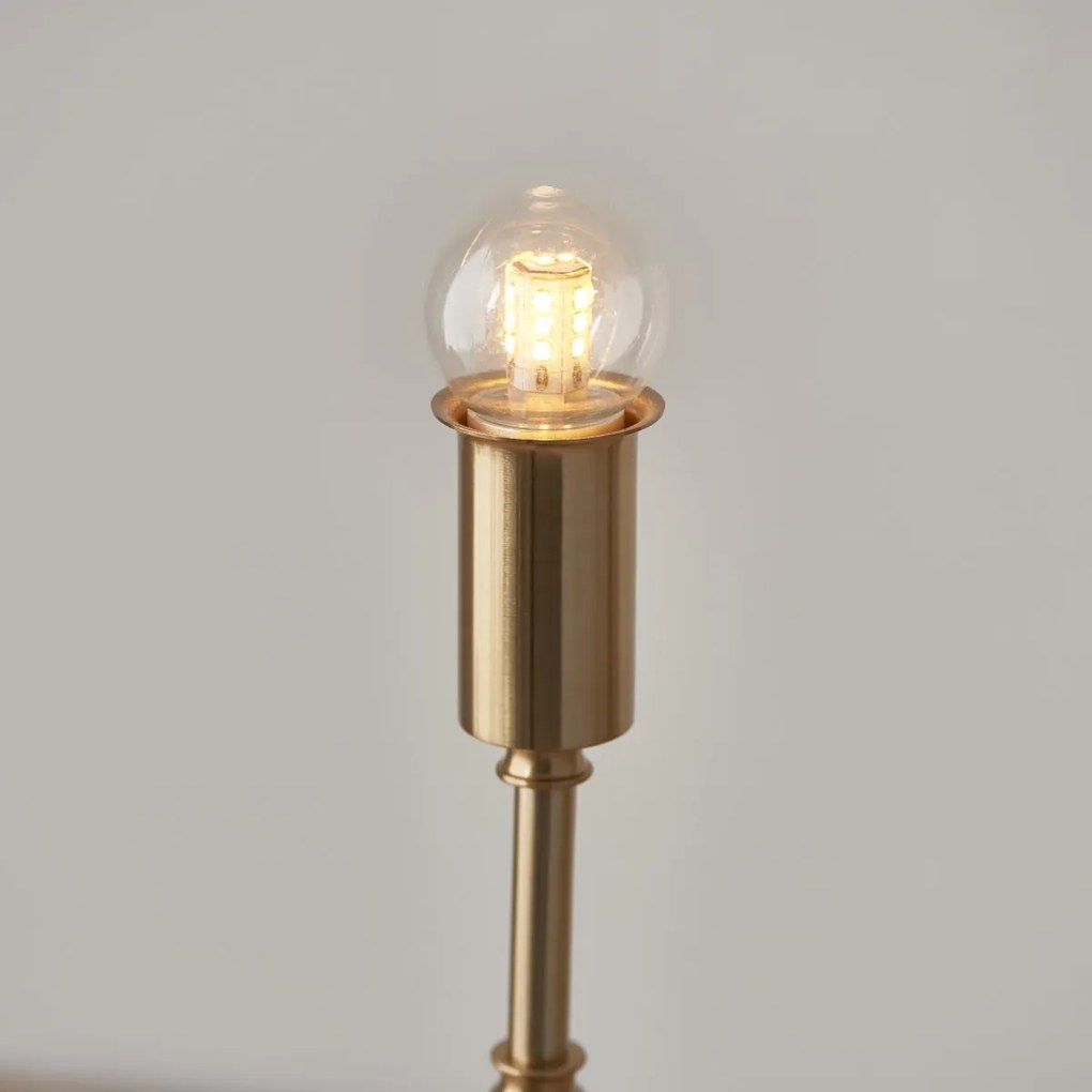 Endon modern asztali lámpa burley rechargeable antik sárgaréz end110458
