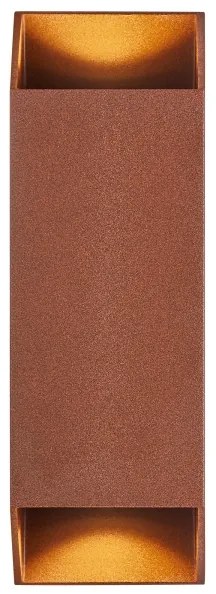 Nordlux - Kültéri fali lámpa NICO 2xGU10/35W/230V IP54 barna