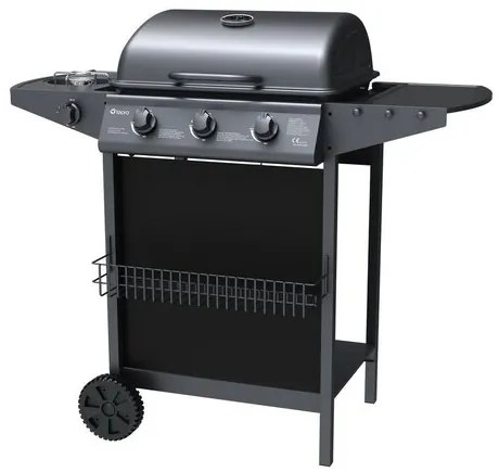 Tepro 3196 Hampton 3 gázgrill, 3 égővel, 104 x 55 x 98 cm