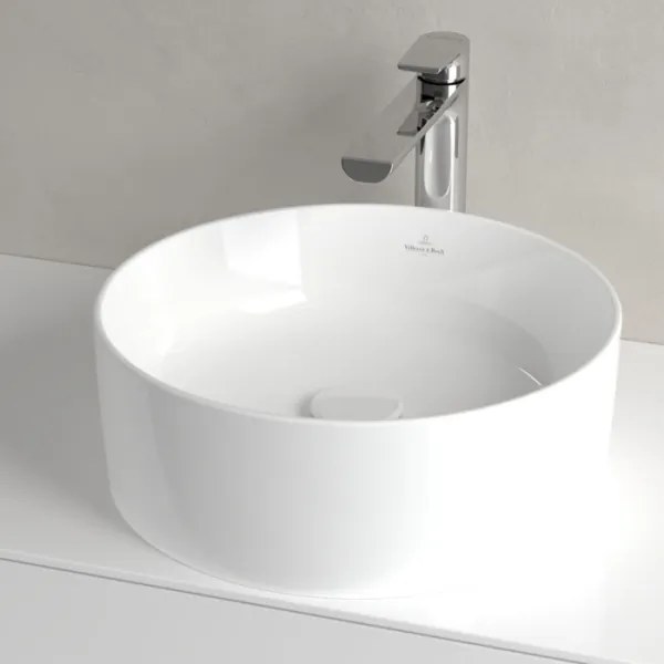 Villeroy & Boch 4A184001 - COLLARO ráültethető mosdó, átm. 40 cm, kerámia/fehér