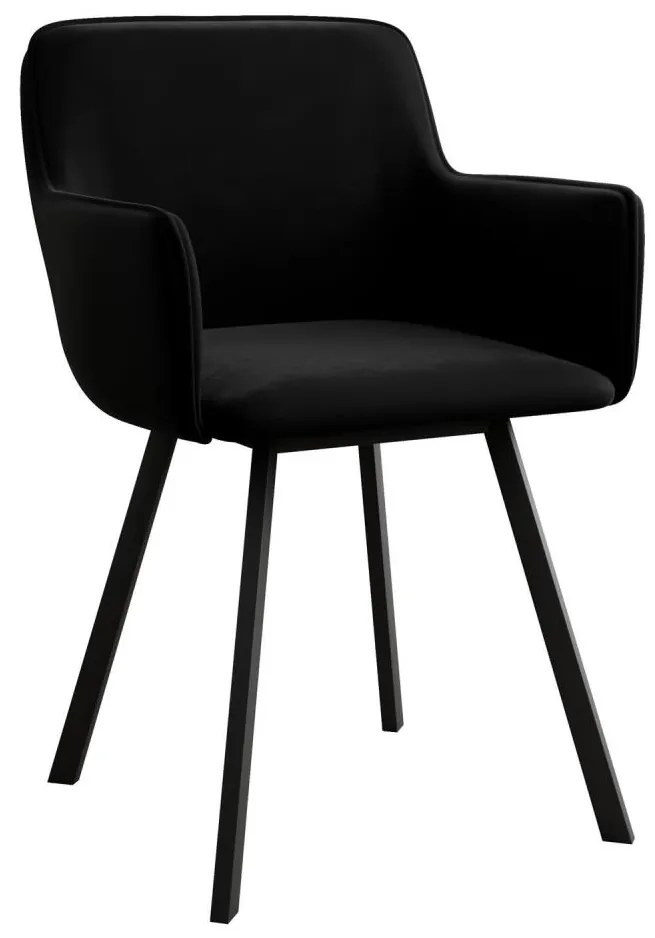 AMELIA étkezőszék fekete színben