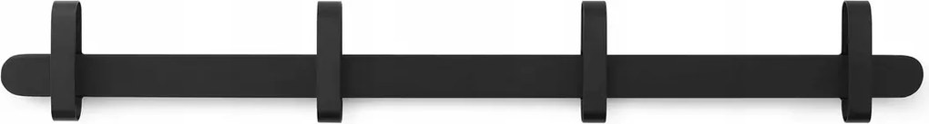 Normann Copenhagen Hoop Fali Akasztó Ruhatartó léc 81,5 cm Fekete