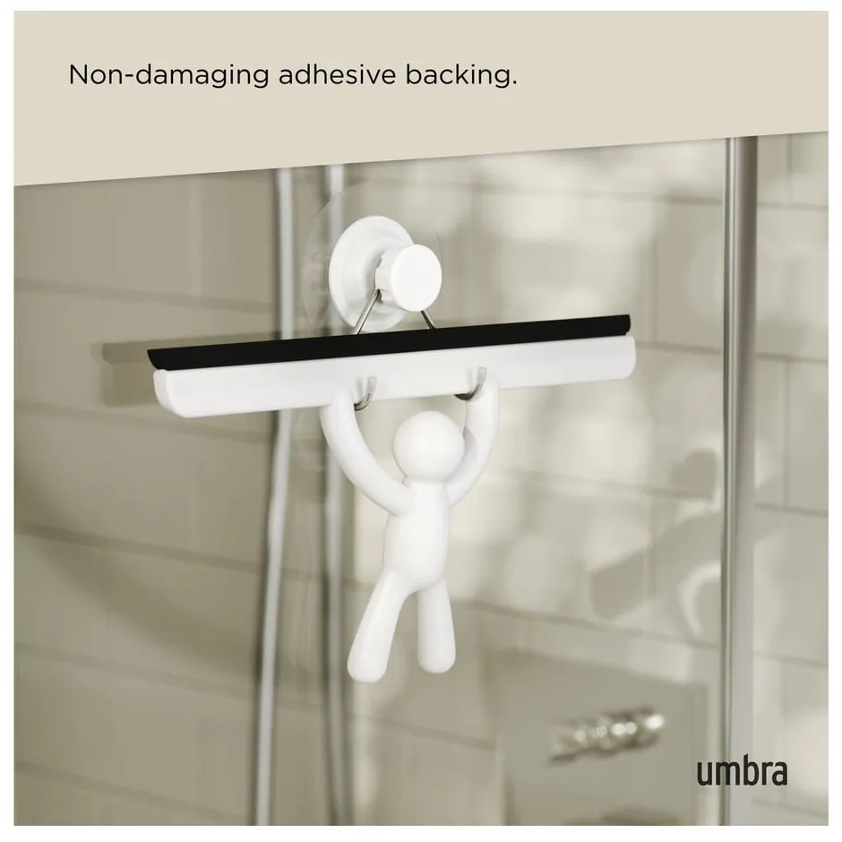 Fehér vízlehúzó tartóval 26 cm Buddy – Umbra
