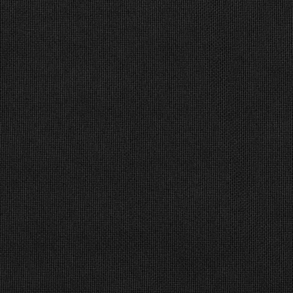 vidaXL 2 db fekete, vászonhatású sötétítőfüggöny fűzőkarikával 140 x 245 cm