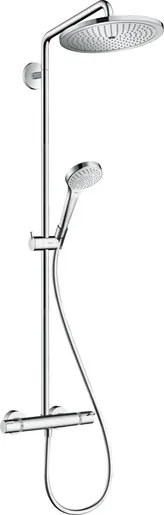 Hansgrohe Croma Select S zuhanyrendszer termosztatikus csapteleppel króm 26794000