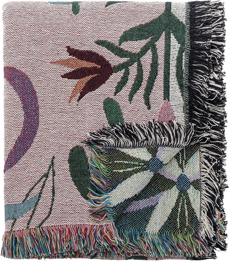 Pamutkeverék takaró 130x160 cm Yash – Bloomingville