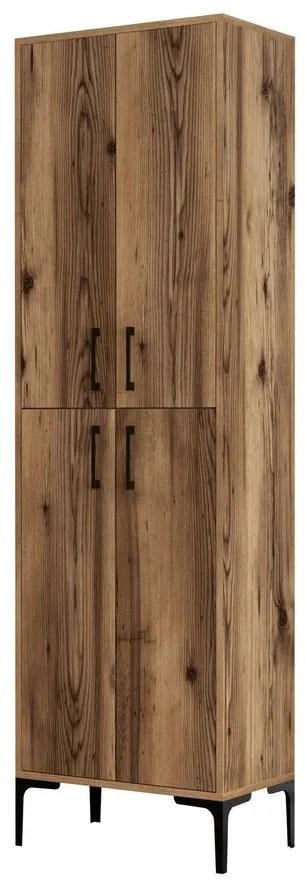 Tároló szekrény Berlin A - Walnut