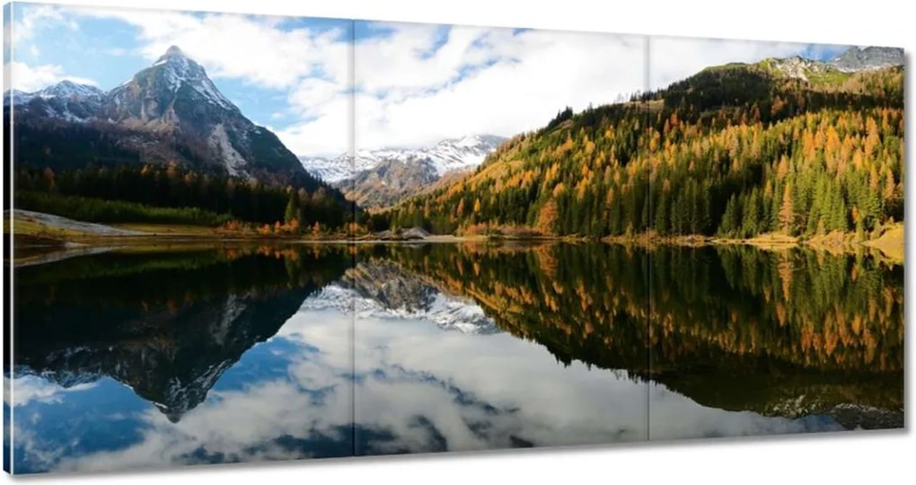 Vászonkép 60x30 Alpesi kilátás