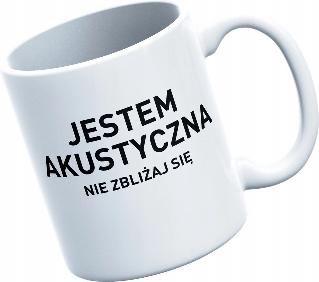 Akusztikus Bögre Mutatós Születésnapi Ajándék 330ml Csomagolás