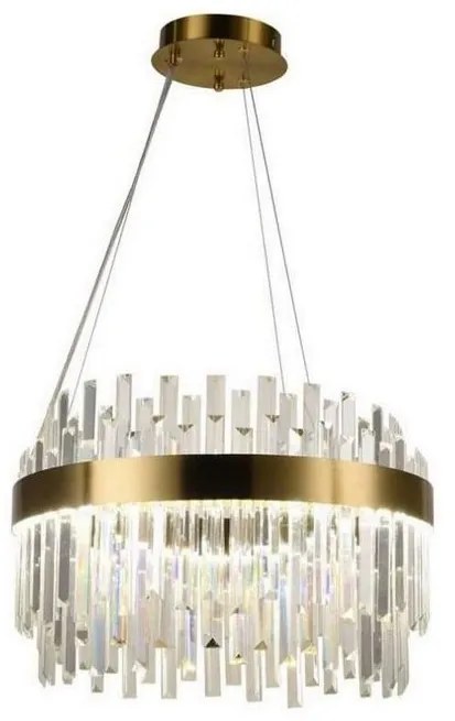 LED állítható fényerőjű lámpa kábelre LED/70W/230V 3000-6500K arany + DO