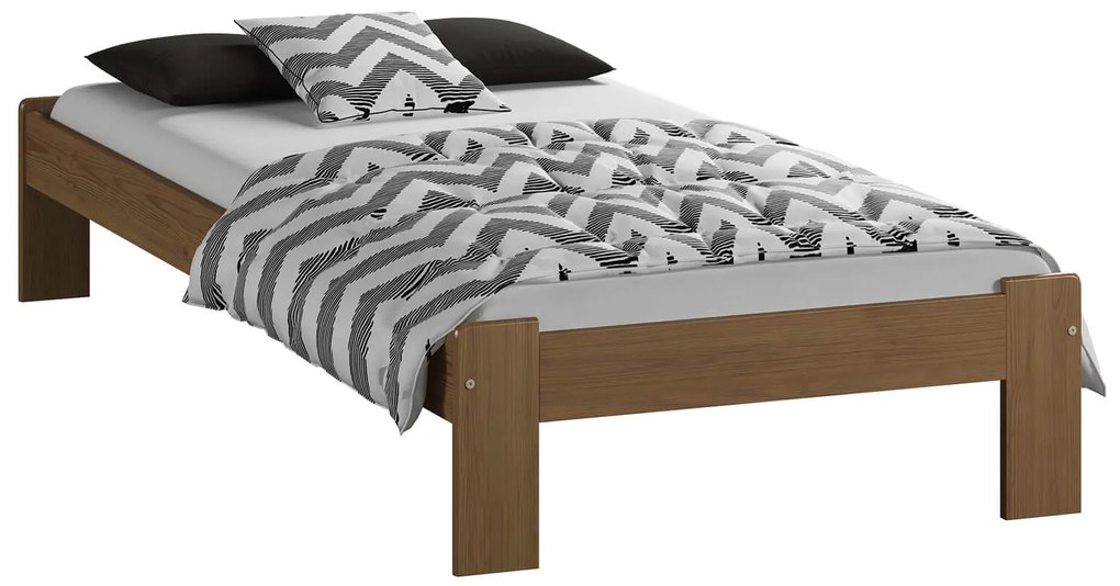 Fa ágy 90x200 Adéla tölgy