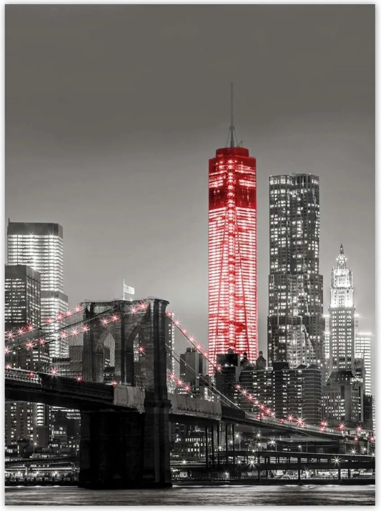 Poszterek 100x135 New York Manhattan híd