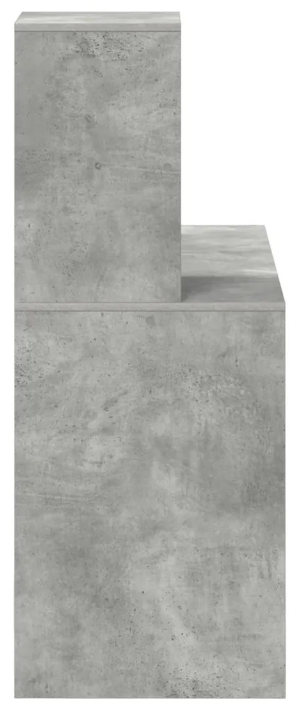 Beton szürke íróasztal Beton szürke
