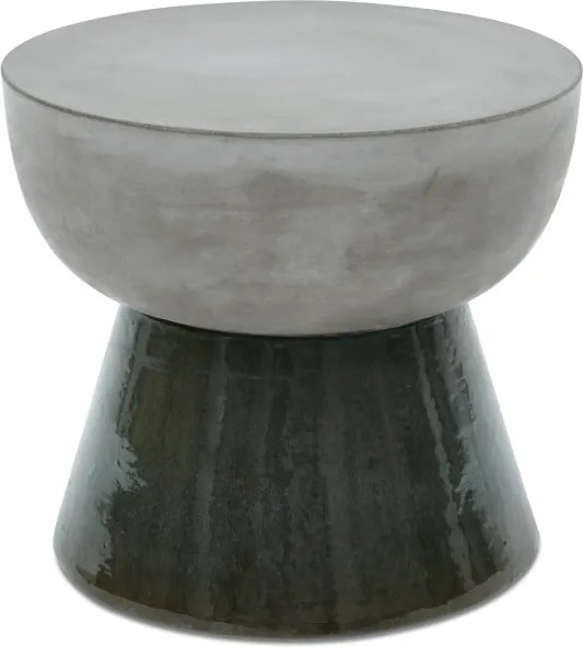 Leros kerti lerakóasztal