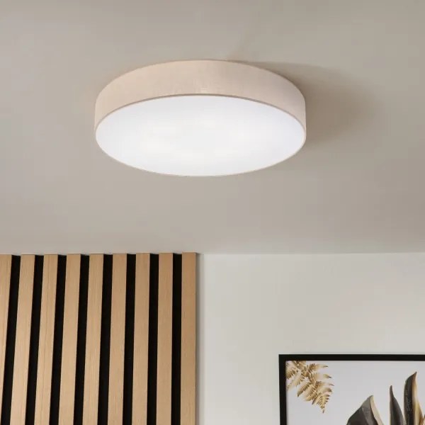 Brilagi - LED mennyezeti lámpa SIRIJA 6xE27/15W/230V, átmérő 80 cm, bézs