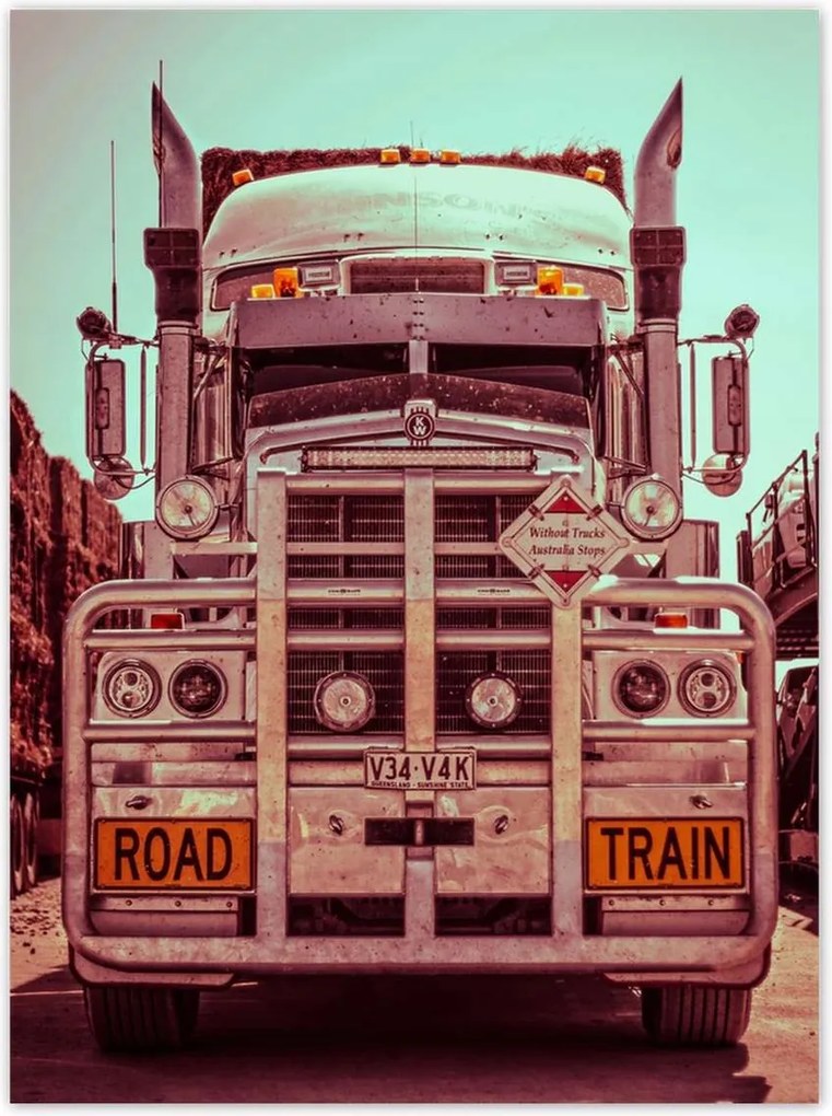 Poszterek 100x135 Teherautó kamion