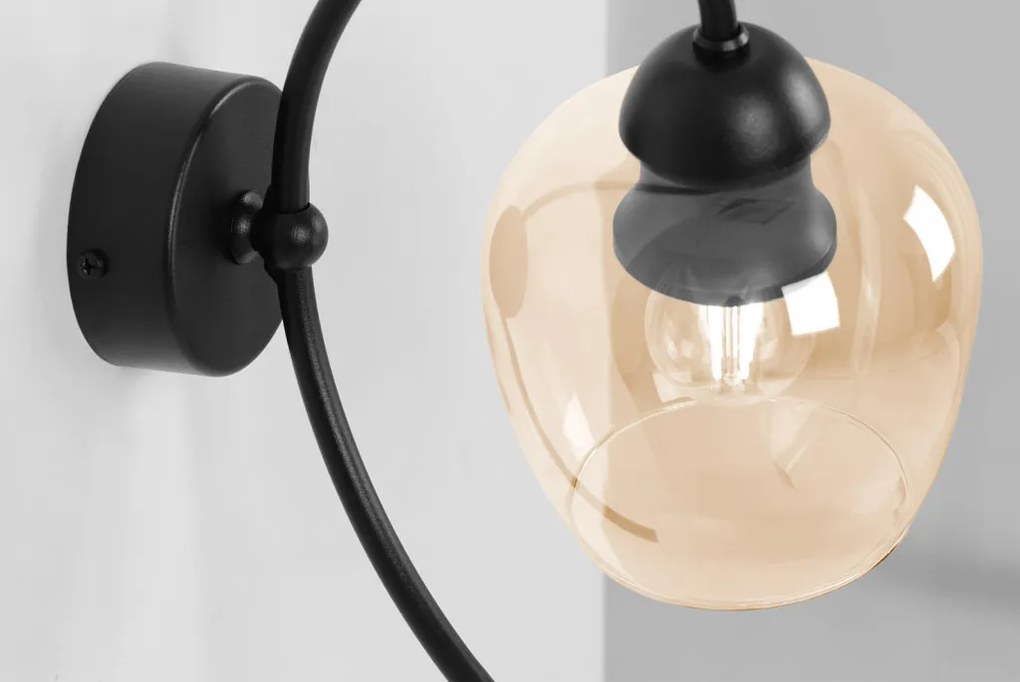 KAJA K-5192 DIUNA Sárga Színű Fali Lámpa 1xE27 15W IP20