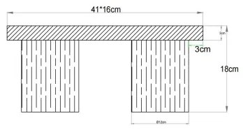 Globo 15915-2 - Mennyezeti lámpa UNDERWOOD 2xE27/40W/230V 16x41 cm