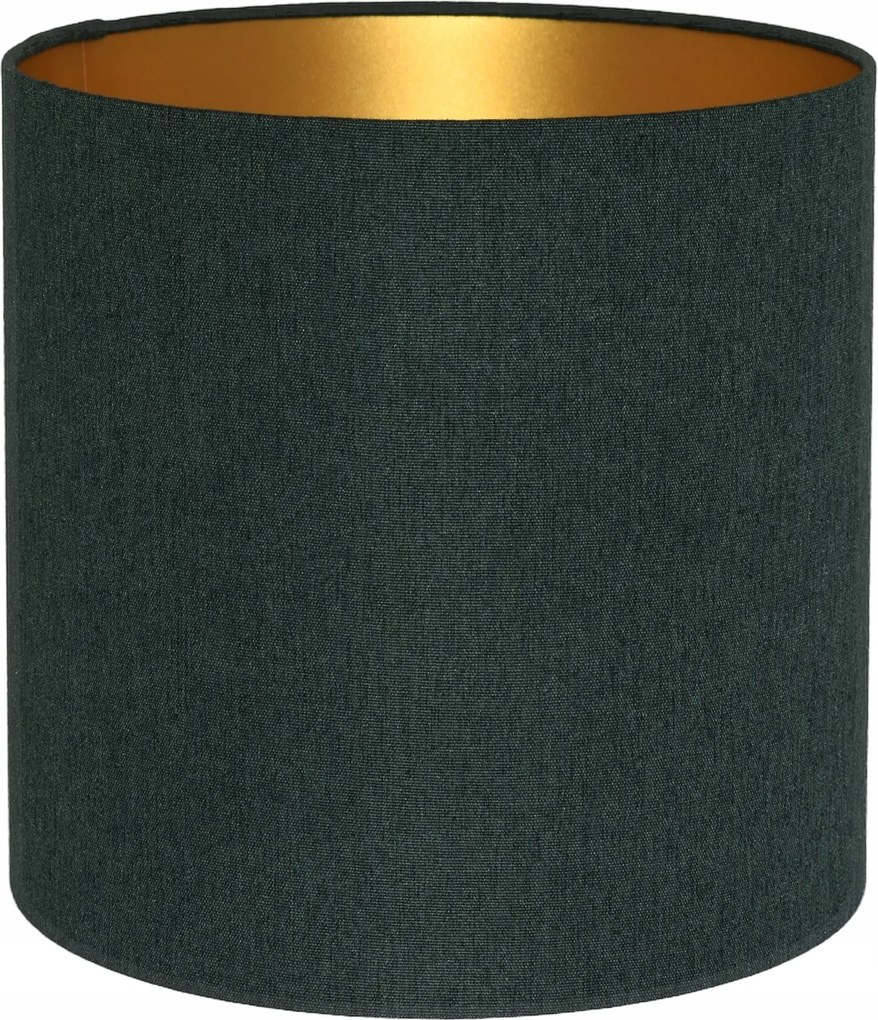 Lámpaernyő Álló Lámpa Függő Henger 15/15 cm E27 Fenyő Zöld Avola