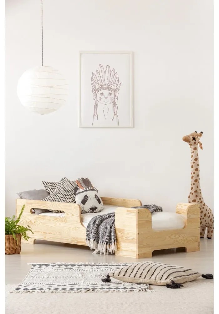 Fenyőfa gyerekágy 70x140 cm Box 2 - Adeko