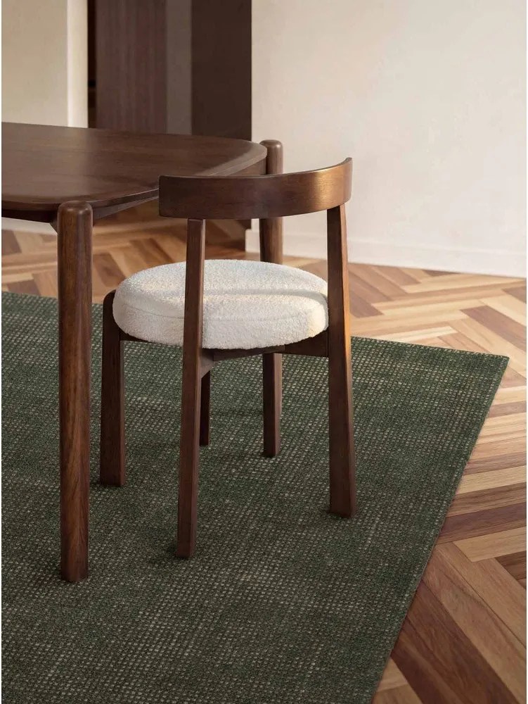 Sötétzöld kézi szövésű gyapjú szőnyeg 120x170 cm Greenwich – Ted Baker