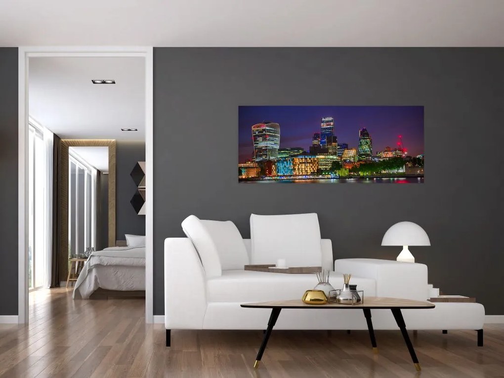 Kép - esti London (120x50 cm)