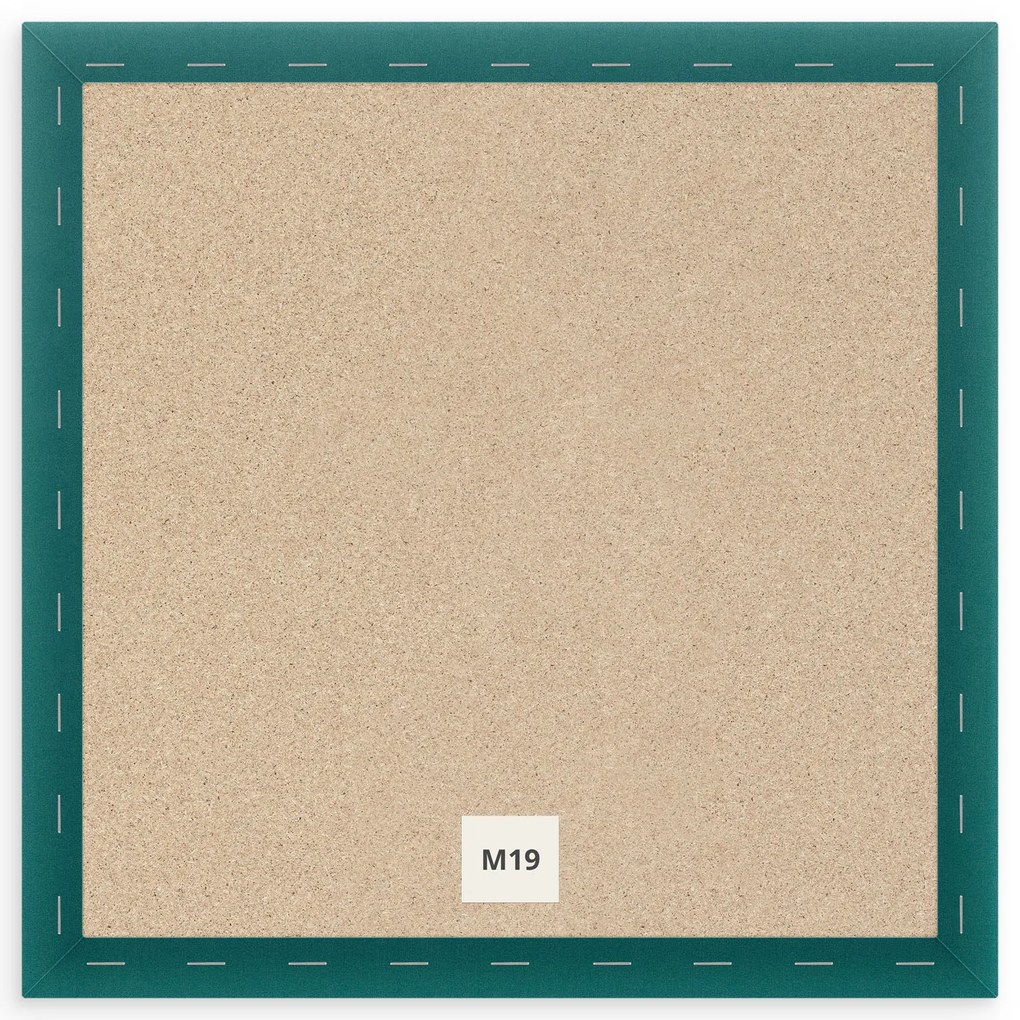 Bársony kárpitozott panel - Négyzet - 40x40cm Szín: Krém