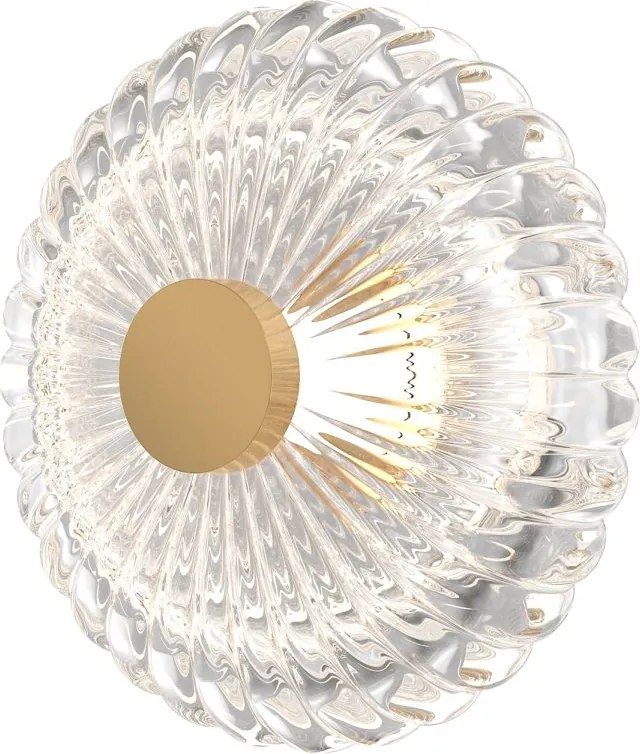 Maytoni glamour modern fali lámpa amulet átlátszó arany mymod555wl-l3g3k