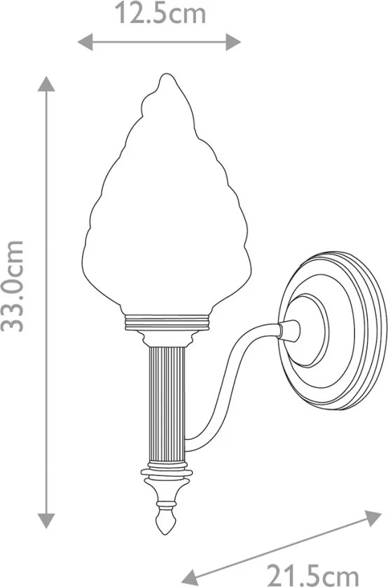 Elstead Lighting CARROLL BATH-CARROLL3-RG Fali lámpa 1x3.5W/G9 3000K 320LM IP44