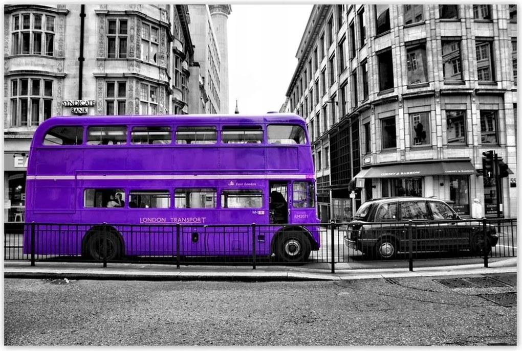 Poszterek 120x80 London busz