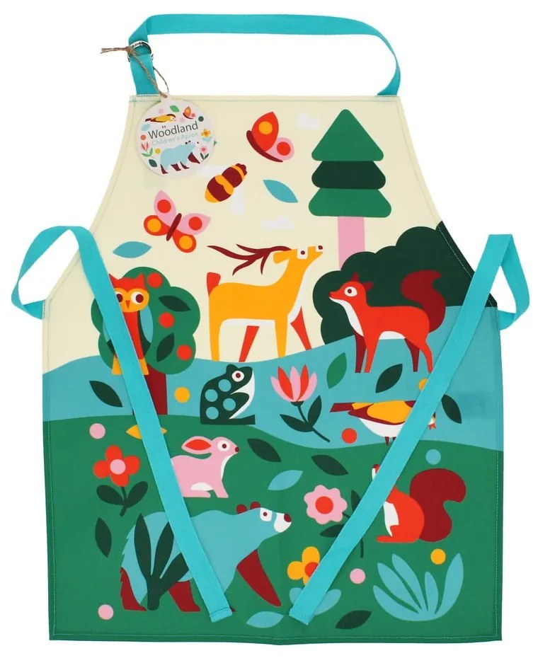 Pamut gyerek kötény Woodland – Rex London