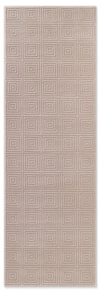 Bézs futószőnyeg 80x240 cm Perles Tourmaline – Elle Decoration