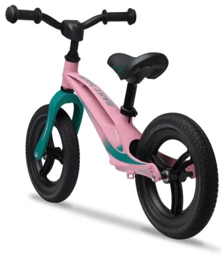 Lionelo - Tolós bicikli BART TOUR rózsaszín/zöld