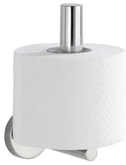 WENKO 20218100 - WC-papírtartó BOSIO SHINE 8x12,5 cm rozsdamentes acél/ezüst