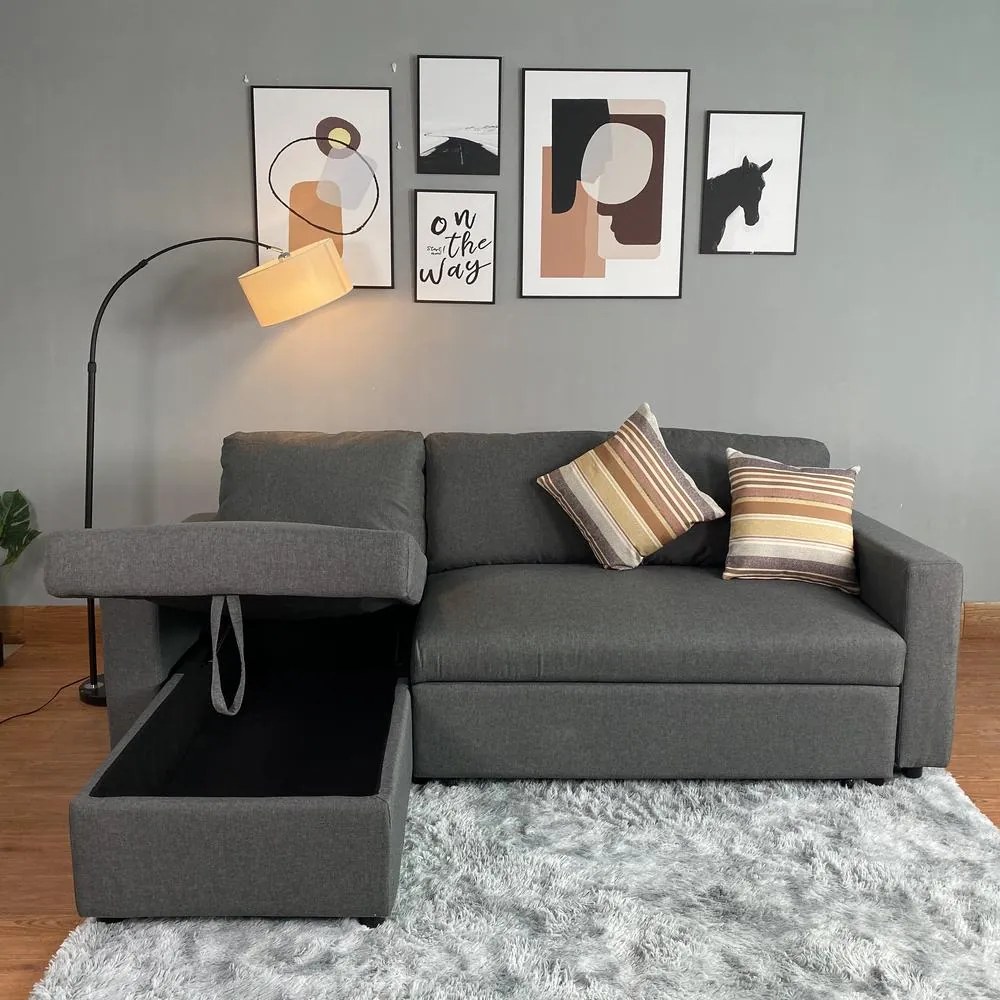 Catini KIMBERLAND kihúzható sarok ülőgarnitúra tárolóhellyel