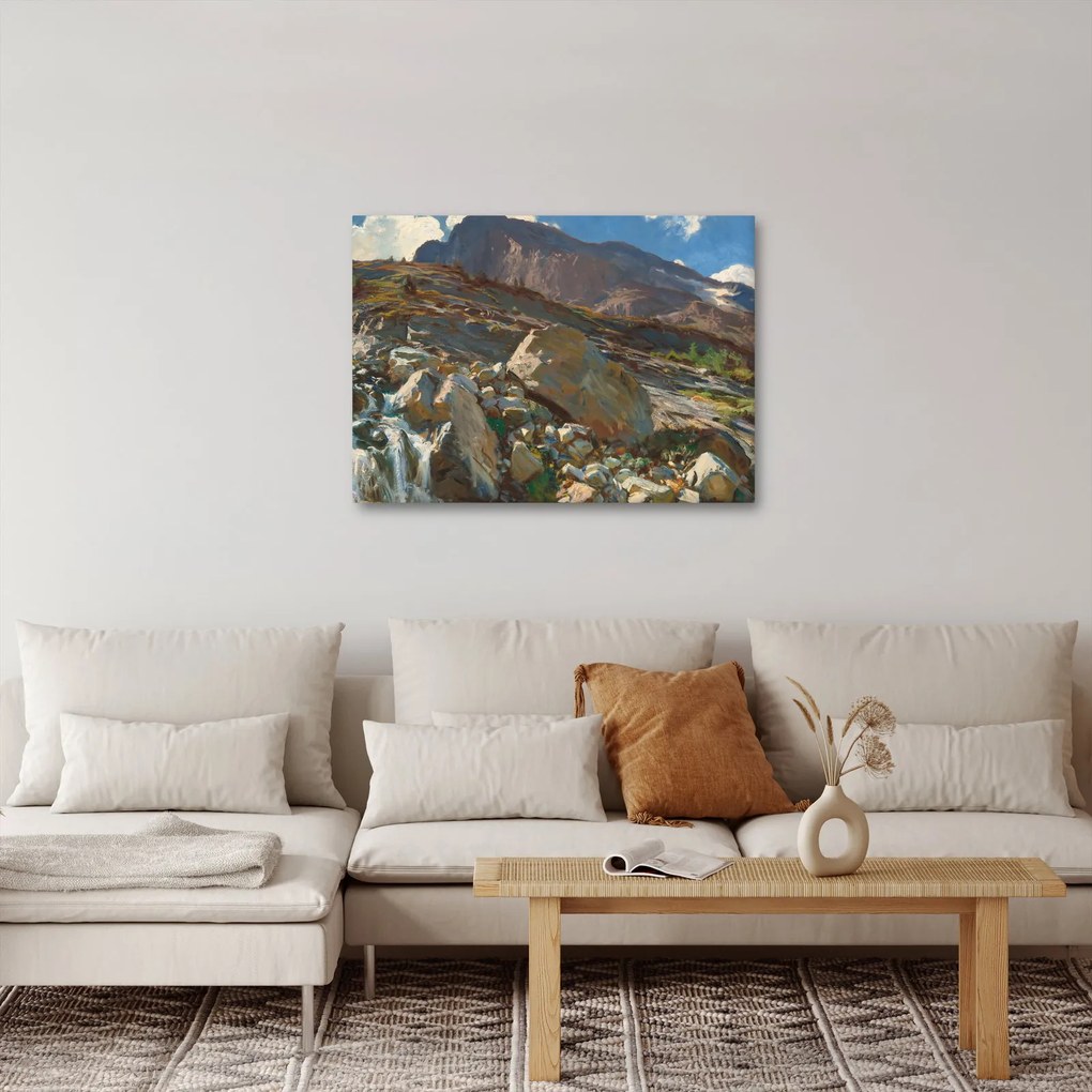 Kép - John Singer Sargent, Simplon Pass, reprodukciók (70x50 cm)