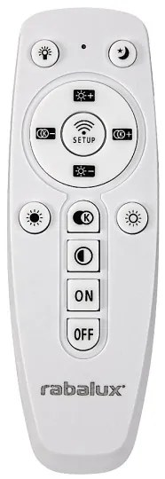 Rabalux 72349 - BELIZA fényerőszabályozható LED csillár kábelen LED/90W/230V 3000-6500K+DO