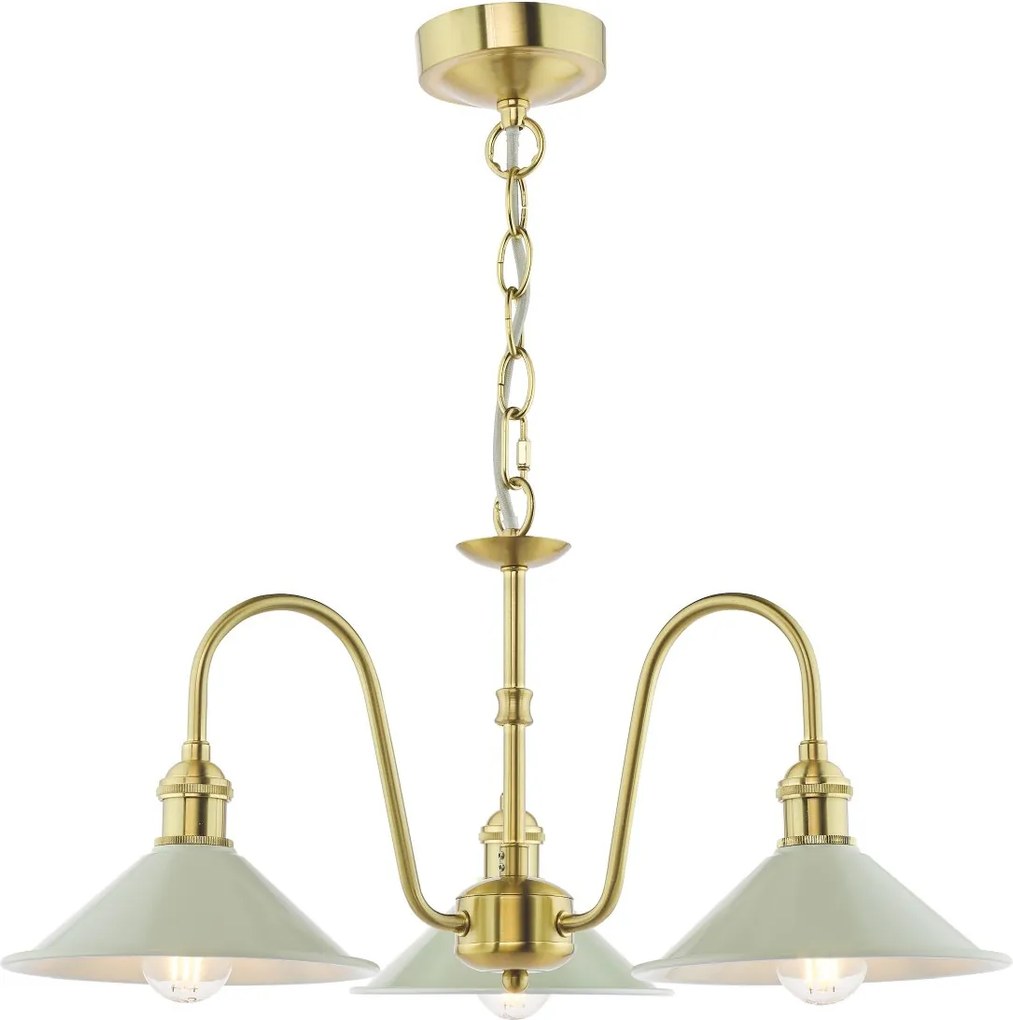 Dar Lighting modern csillár hadano sárgaréz taupe darhad0340-06