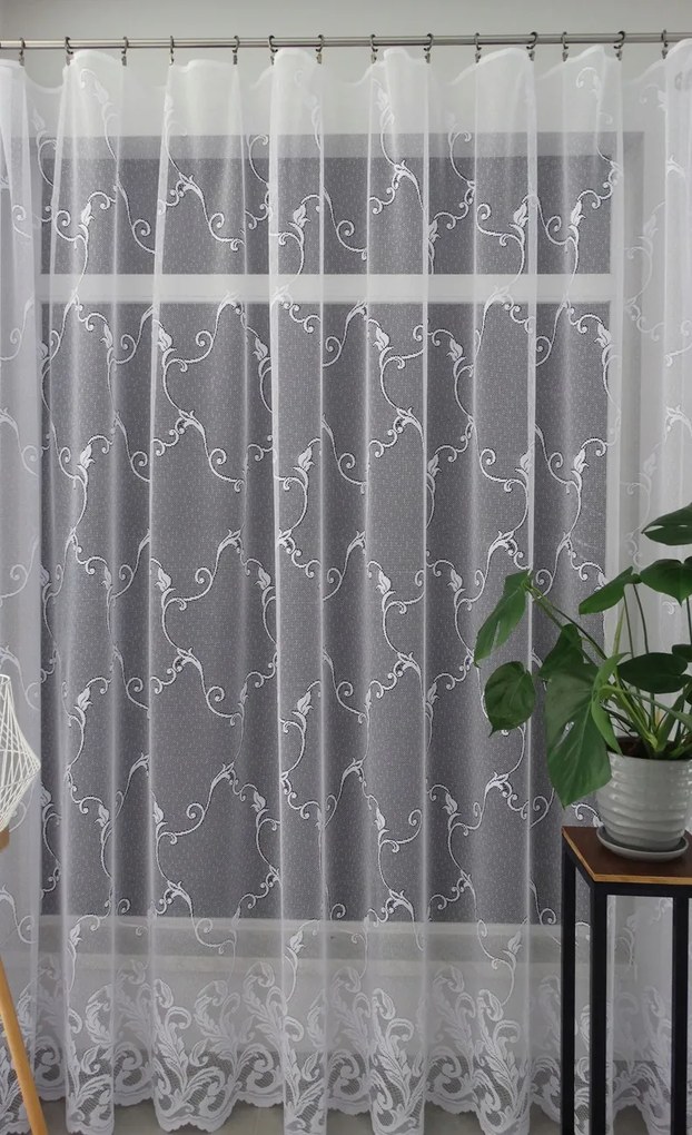 Mg Függöny 660/72 Fehér 250x250cm készre szerelve M szalaggal