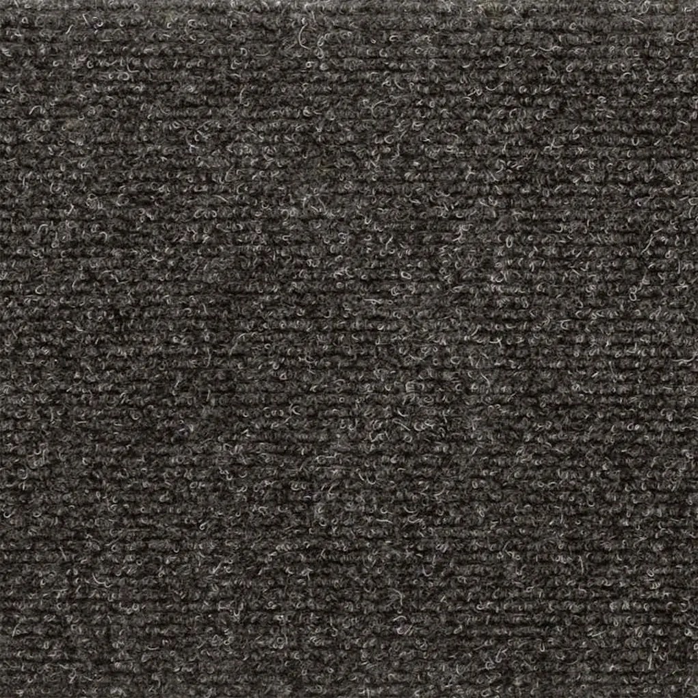 30 db antracitszürke öntapadó lépcsőszőnyeg 65x21x4 cm