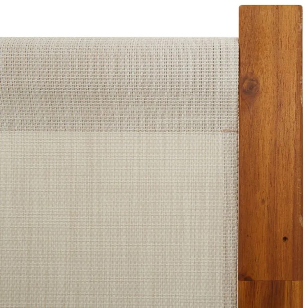 világosszürke 4 paneles térelválasztó 280 x 180 cm