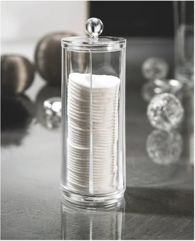 Kozmetikai rendszerező/vattakorong tároló, magasság 19 cm - Compactor