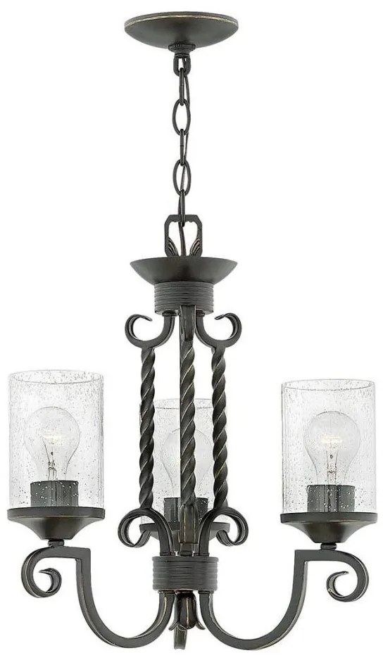 Hinkley HK-CASA3 - Csillár láncon CASA 3xE27/60W/230V