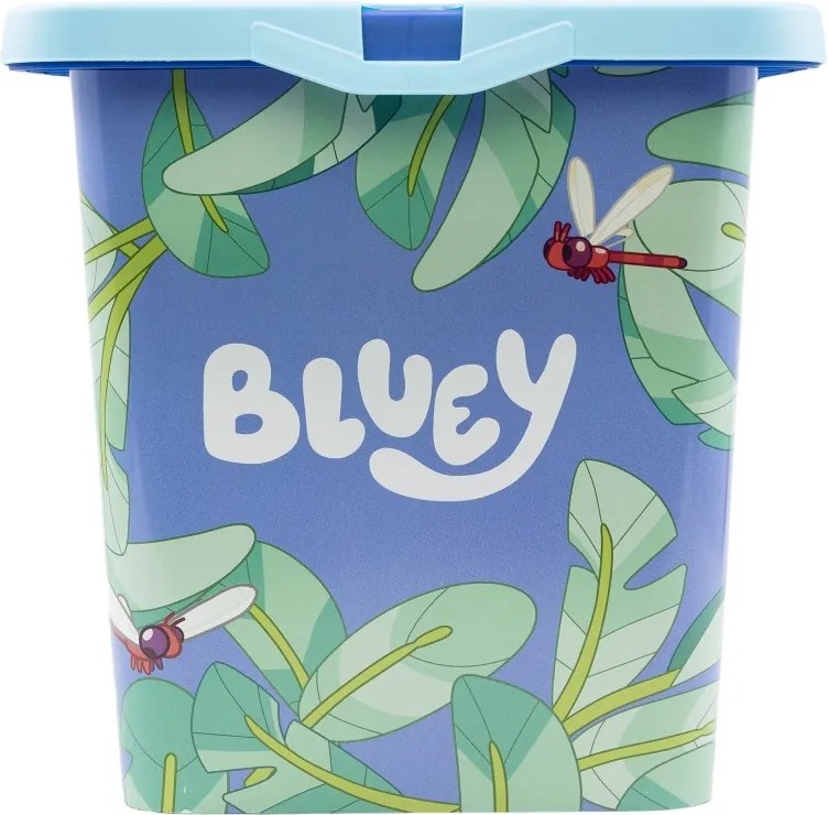 Bluey Leaves műanyag tároló doboz 7 L