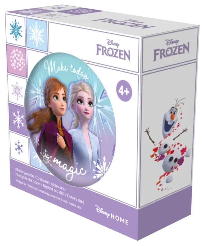 Disney Jégvarázs micro étkészlet szett dobozban