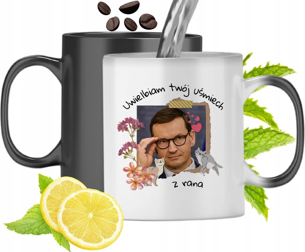 Mágikus Színváltós Bögre fényképes nyomtatással