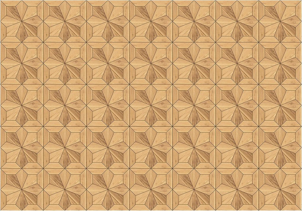 Fotótapéta Parketta Fa 3D hatás Perspektíva Klasszikus 250x175 +ragasztó