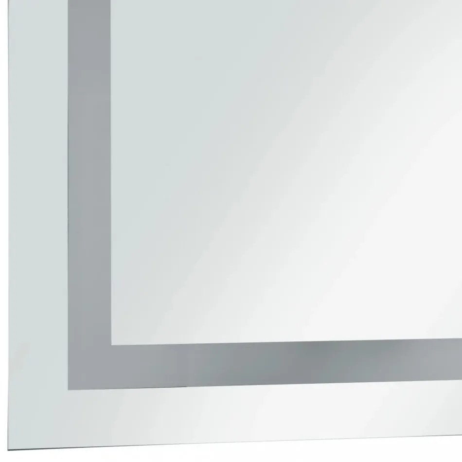 vidaXL LED-es fürdőszobai tükör érintésérzékelővel 60 x 80 cm