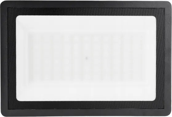 LED kültéri reflektor, 200 W, 230 V, 4500 K, IP65, fekete