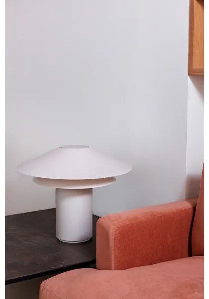 FARO 20069 - Asztali lámpa SHAN 1xE27/15W/230V pergamenpapír krémes